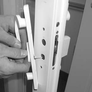 FIGURE 1 FIGURE 2 Handle Installation 2-Wide Door Door stiles are pre-drilled for handle sets (FIGURE 4).
