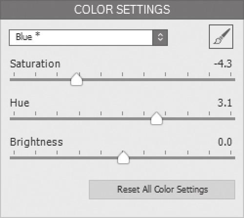 8 Appendix: Rendering Settings 8.1 Color and Blending Settings 8.1.1 Color Settings Saturation (image colors): Adjusts the color saturation of the overall image.