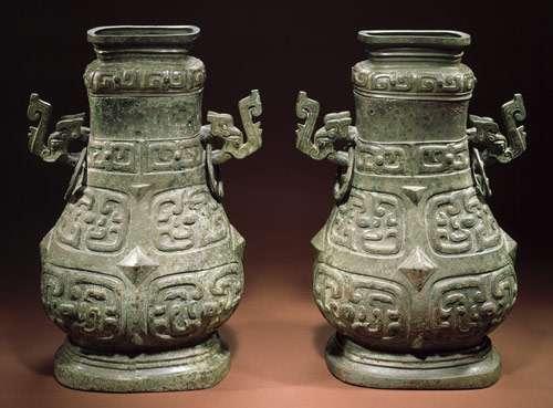 Top: Covered wine containers, late Western
