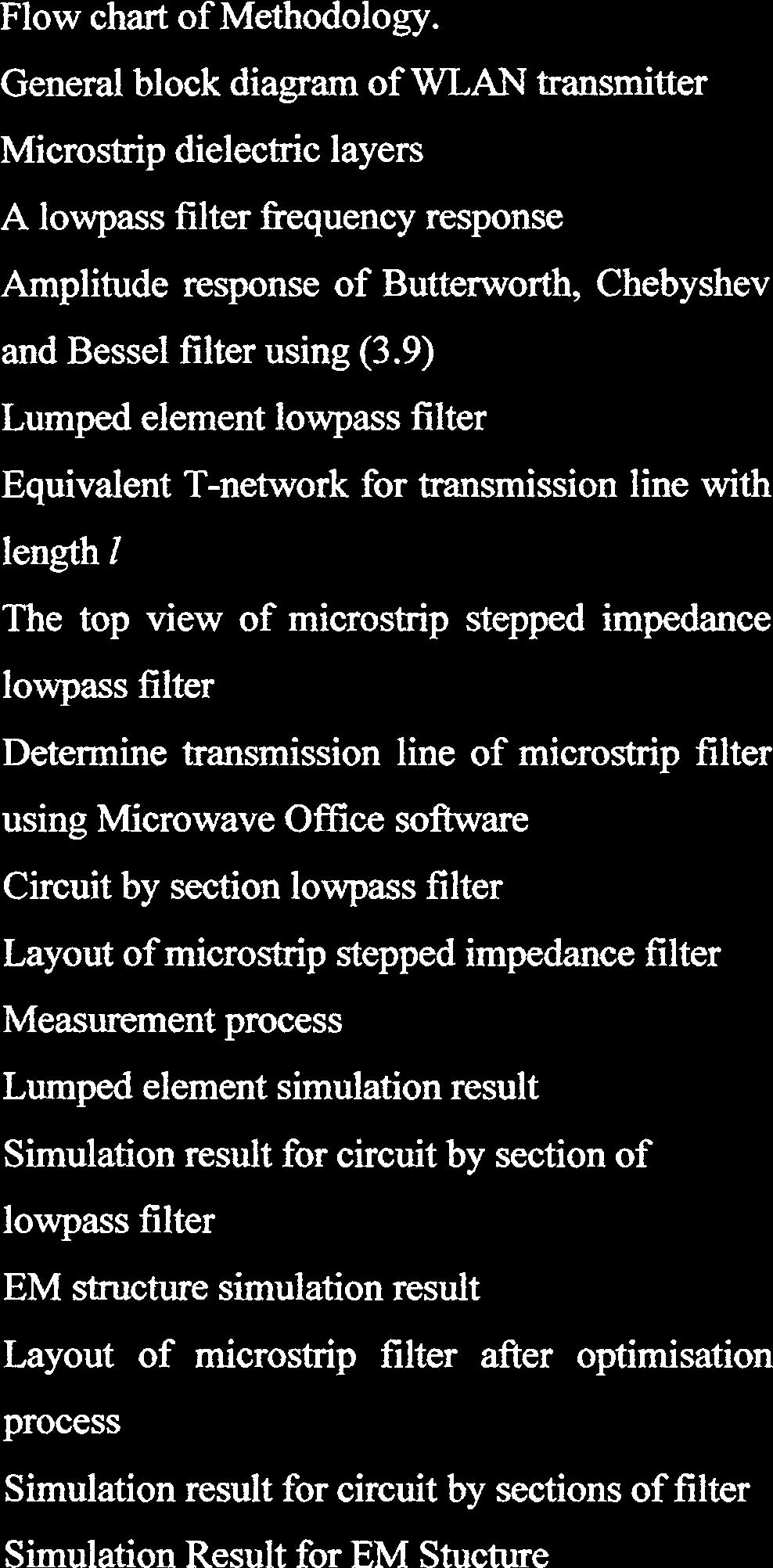 lowpass filter Determine transmission line of microstrip filter using Microwave Office software Circuit by section lowpass filter Layout