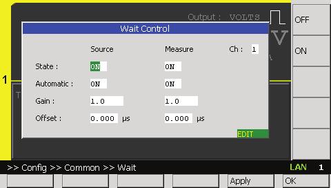 09 Keysight Using an External Trigger to Generate Pulses with the B2960A Demo Guide 14) Or press to set it to INFINITY if you d like to continue to source pulses.