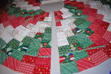 Bind your quilt. Congratulations ~ your first Christmas finish of the year!