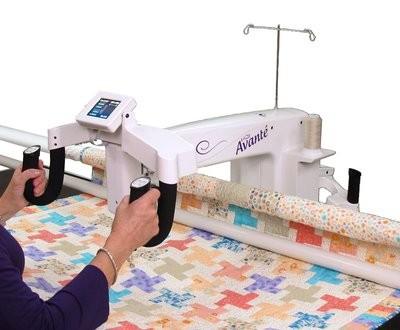 Consistent stitch quality from 4 stitches-per-inch up to 18 stitches-per-inch 15 of open quilting space: quilt