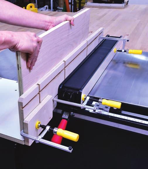 MATCHFIT Dovetail Clamps clamping freedom that goes beyond the edge.