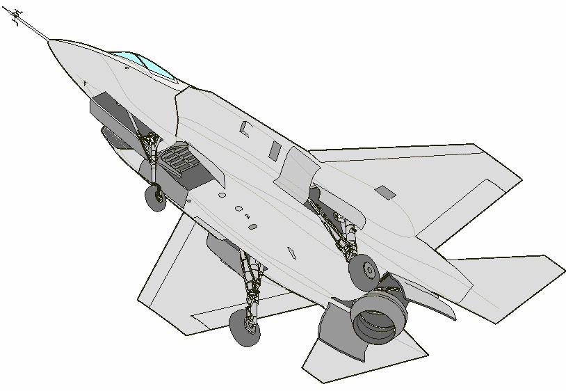 X-35A/B Features STOVL Configuration Roll