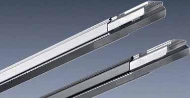 E-Line T5N Universal trunking 07650 U Trunking, unwired Trunking 07650/ -U is the basis of the variable system for continuous lines with freely specifiable length distances between the luminaire