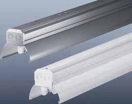 Trunking accessories E-Line T5N IP20 Blanking covers IP20 1 piece, for 07650 trunking, plastic profile (PVC), white, can be simply cut