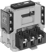 integral terminals rugged construction long mechanical life voltage range up to 690 V rated impulse withstand voltage U imp 6 kv Contactors, 3 and 4 pole units (auxiliary contacts available) complete
