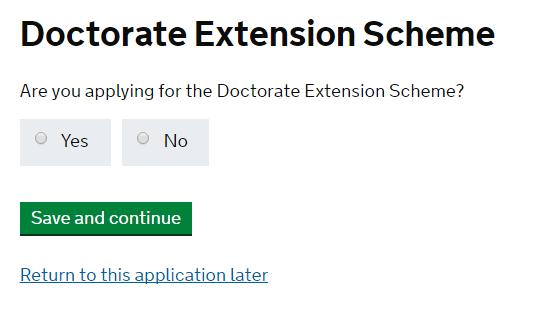 The answer will be no in most cases. The Doctorate Extension Scheme is a special visa for graduates who have completed a PhD or equivalent.