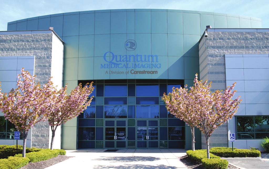 Pioneering technology from the premiere innovator in imaging CORPORATE OVERVIEW Quantum Medical Imaging is a highly innovative company which designs and manufactures high quality medical radiographic