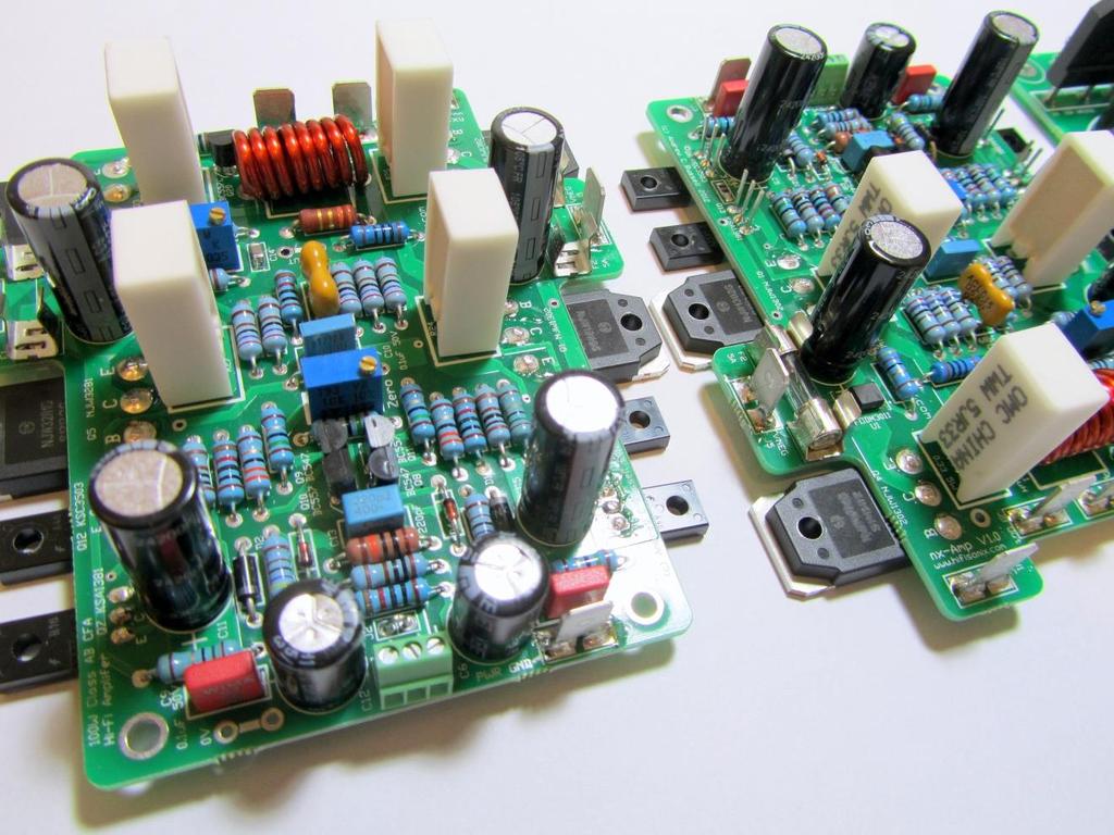 Figure 20 - nx-amp Completed PCB