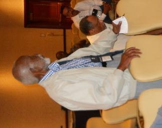 Robinson is a heritage member. Western Region President Rodney Gillead conducted the caucus.