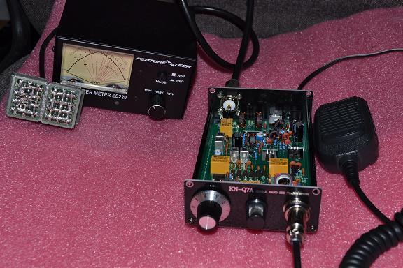 Then, tune the Sandwich digital VFO to check the frequency coverage and accuracy.