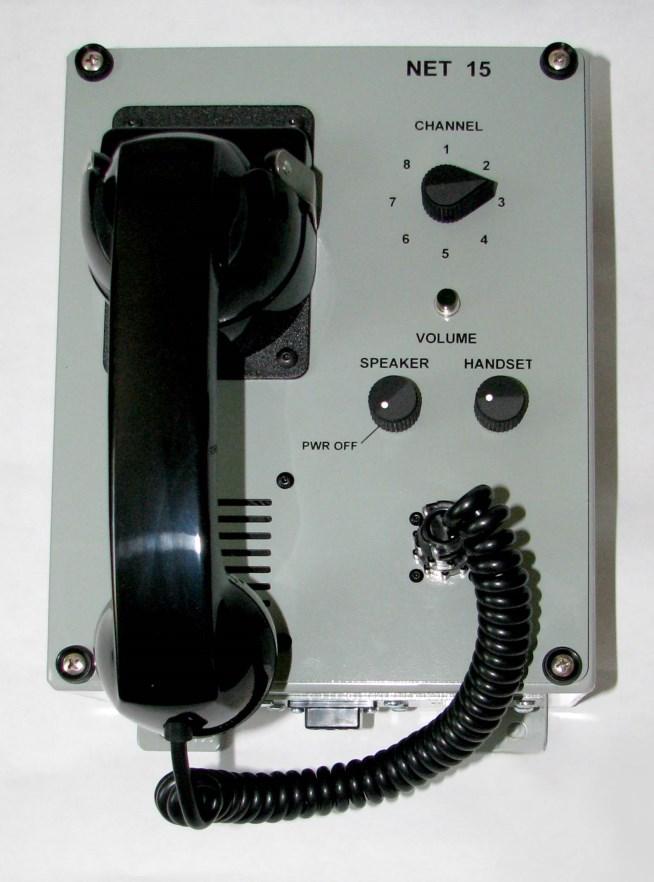 speaker controls for volume Available with handset or