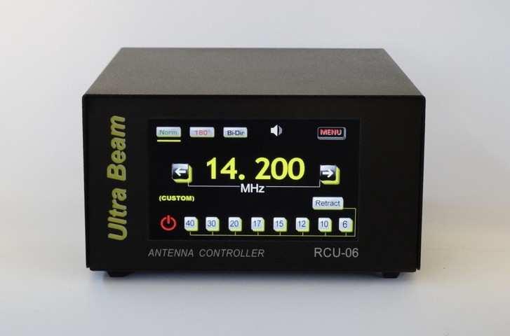 The new RCU-06 UltraBeam collects and inherits the main features of the old controller, but thanks to a new software and
