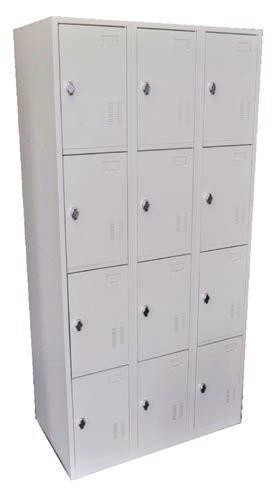 Personal Lockers SOC001-2 Door Locker Cabinet SOC020-3 Door Locker Cabinet 1830H x 915W x 455D mm 1830H x 915W x 455D