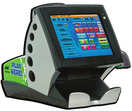 Selling Draw Games PLAY SLIP METHOD The Altura terminal has been designed to allow continuous feeding of play slips, even though a transaction might not be fully processed.