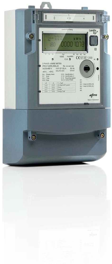 Electricity Meters IEC/MID Industrial and Commercial ZMG400AR/CR E550 Series 2 Technical Data Building on its tradition of industrial meters, Landis+Gyr is now bringing out the E550 Series 2, the