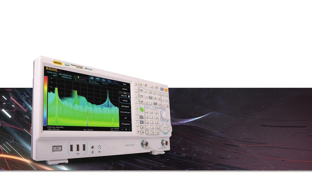 RSA3000 Series Real-time Spectrum Analyzer Ultra-Real technology Frequency: up to 4.