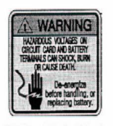 Safety Warnings The following safety precautions must be observed during all phases of operation, service, and repair of this device.