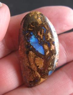 $125 IMG_5755 Boulder Opal Funstone drilled side to side