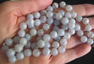 $90 IMG_5683 Blue Lace Agate beads 8mm round