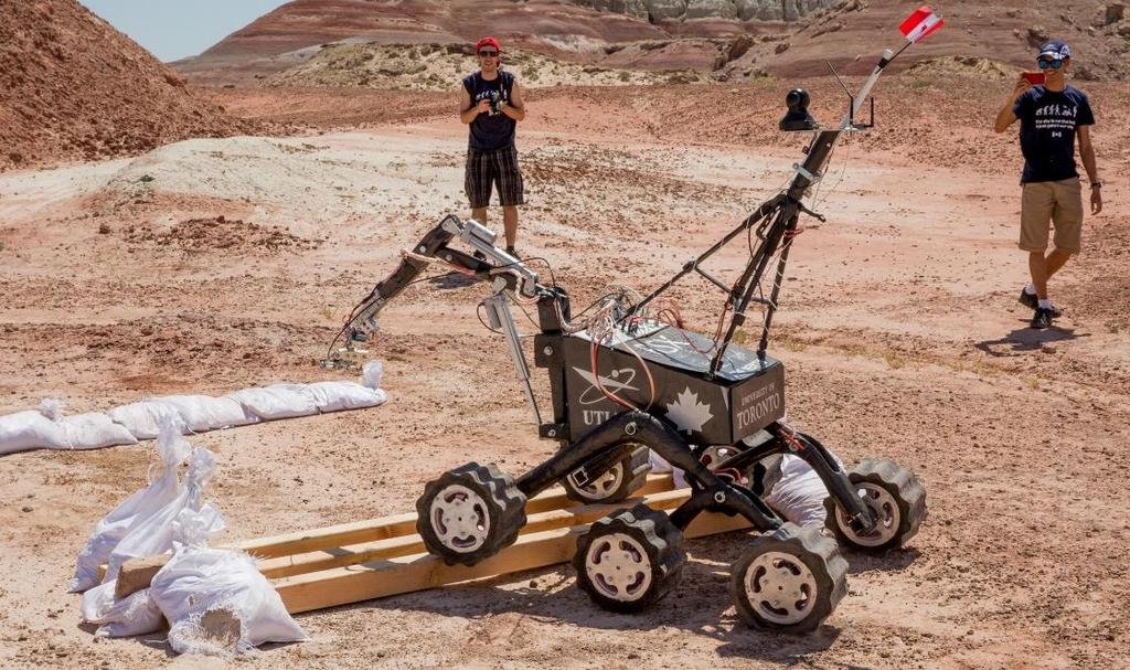 University teams around the world compete to design and build the next generation of Mars rovers that will one day work alongside human explorers in the field.