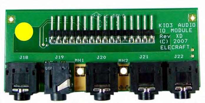 1 E850237 KIO3 Audio I/O PCB Assembly ESD Sensitive.