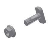 Screw + dowel (6x125 mm) for concrete Fixing the roof hook 170 concrete to concrete and pignatte roofs For each roof hook 2 screws + dovel are needed.
