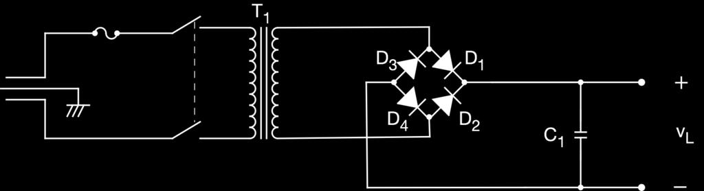 Basic Diode Circuits You can produce a unipolar output power supply using a bridge rectifier and no center tap