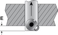 0) 12) For back deburring only, the COFA tool can rapid traverse through the top hole without damage to your hole surface.