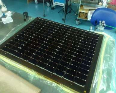 Solar Power Introduction Triple Junction Ga-As Solar Cells packaged into Panel Form Factor Panel sizes can be