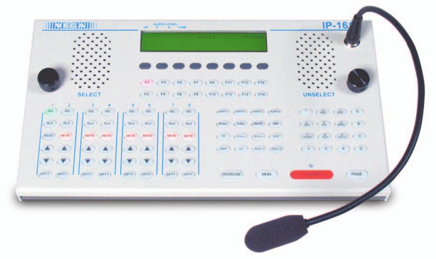 The dispatcher can communicate with the crosspatch group or operate on the other unused channels.