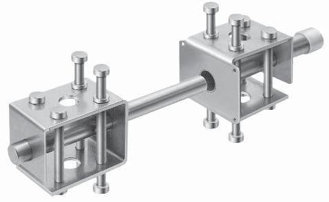Heavy-duty shear dowels Assembly instructions for HALFEN heavy-duty shear dowels Dowel Load distribution body Sliding socket Nail plate for the fixation of the socket to the formwork First concreting