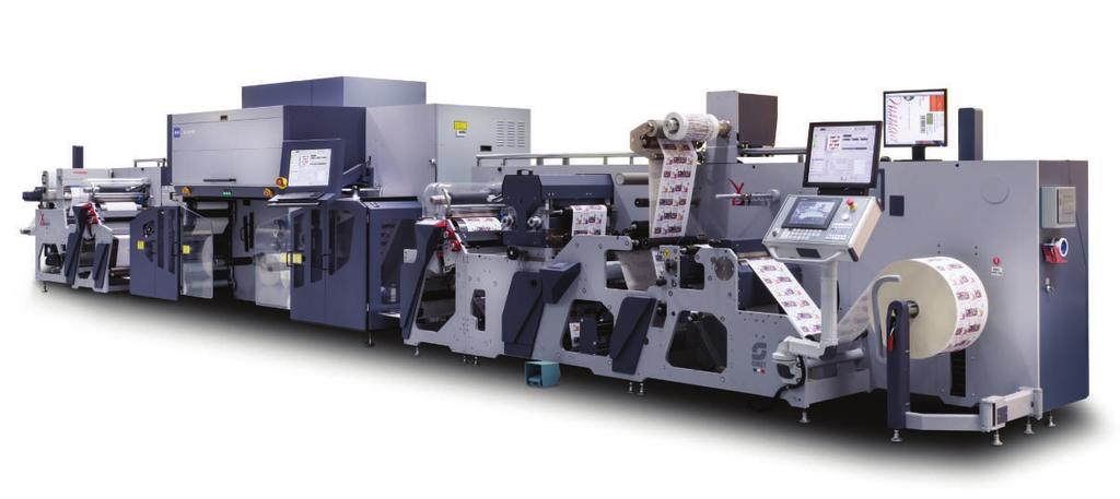 FLEXO HYBRID PRINTING SOLUTION DIGITAL Thanks to its top-class printing system, OMET XFlex X6 is able to produce from the simplest to the most complex and creative label on a wide range of substrates.