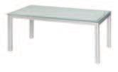 00 h=1110 mm, 2 base legs with tabletop 1600/700 mm, white Tables Item End table 40.