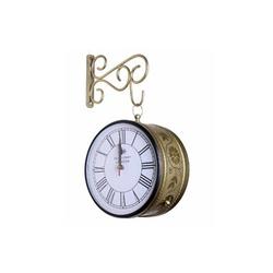 Antique Wall Clock Brass