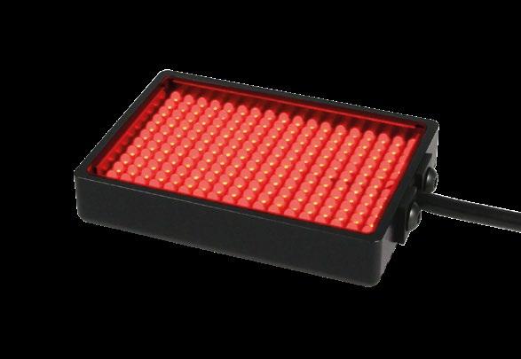 Front Lights 80 x 56 mm This front light suits most applications. A diffuser for evenness of illumination is available as an option. The effective light area is 72 x 48 mm.