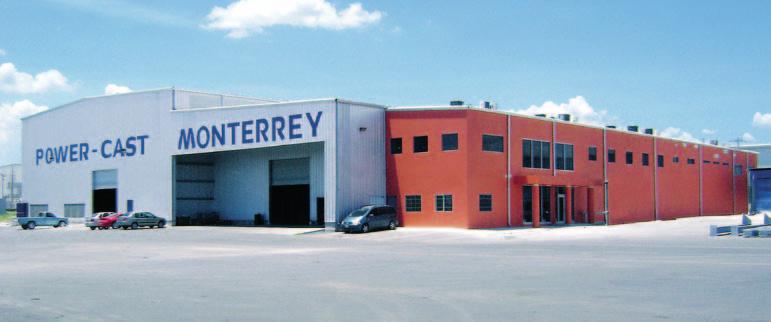 com power-cast monterrey, MEx-Cienega de Flores Al Zn The Mexican plant was opened in 2007 and provides aluminium and zinc die casting.