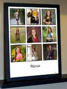 Portraits & Specialty Products Storyboard-$226 Senior Storyboard is a 10x20 or 20x10 custom piece with a