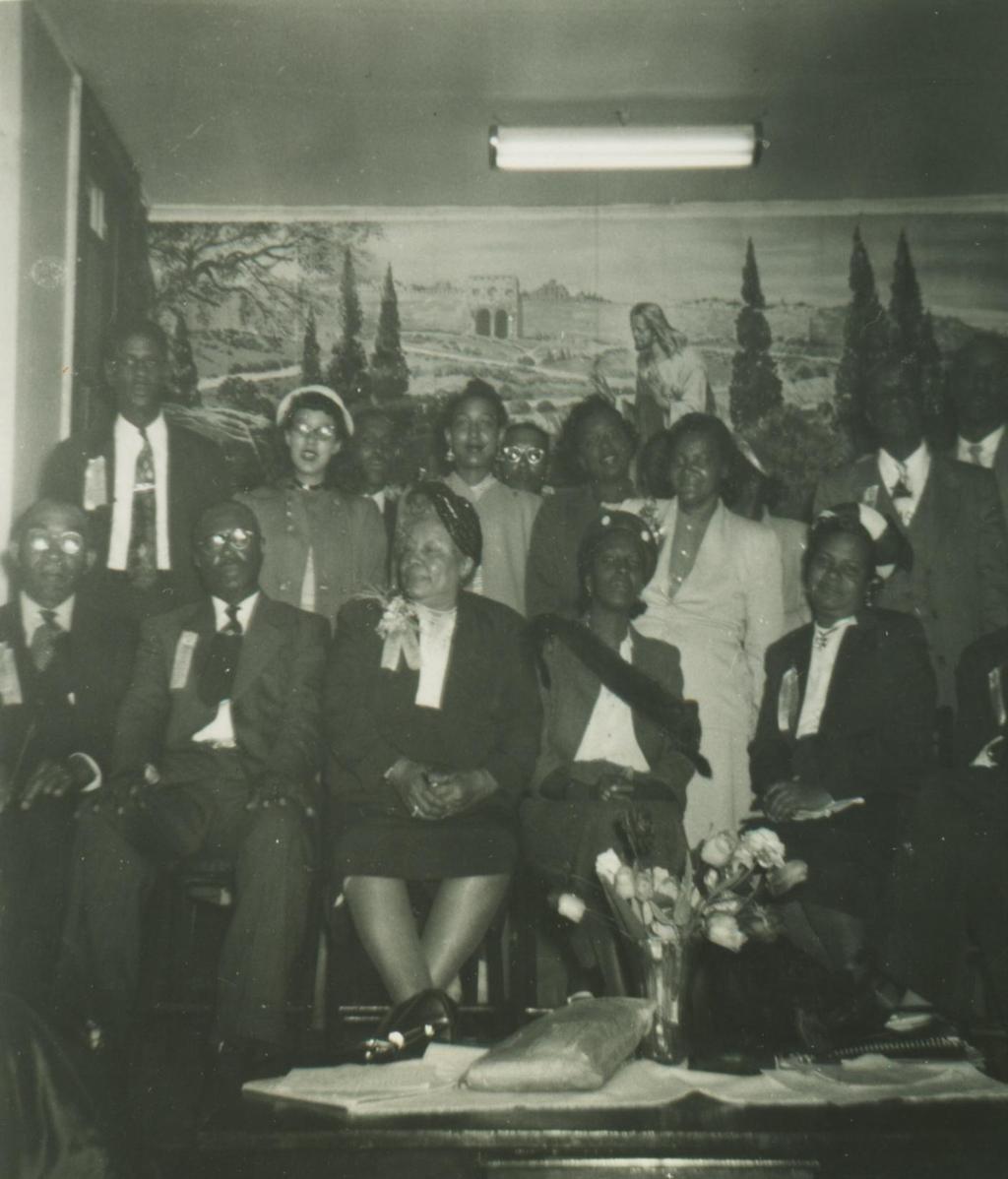Mrs. Louise (Jefferson) Wilson (2 nd seated from the right) My