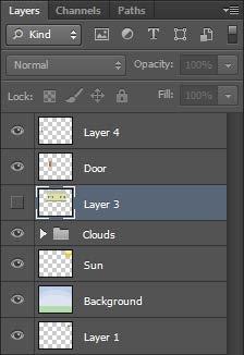 Furthermore, only the currently active or selected layer can be edited. The following steps introduce the basics of working with layers such as naming, moving, creating, or deleting a layer.
