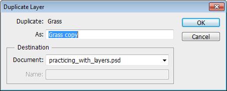 NOTE: You can also create a new layer by clicking the Create a new layer button bottom of the Layers panel. at the Figure 28 New Layer Dialog Box To delete a layer: 1.