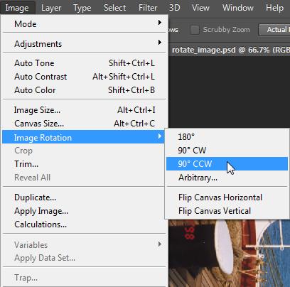 To crop and straighten an image: 1. Open the practice_cropping.psd file. 2. Click the Crop Tool in the Tools panel. Crop borders appear on the edges of the image. 3.