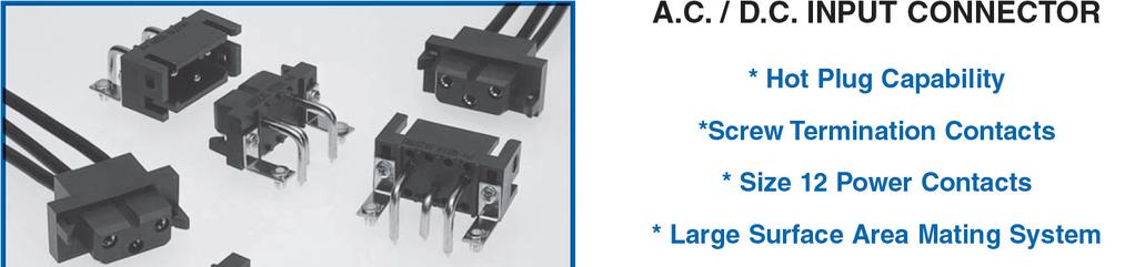 High Voltage 380Vdc Input - Connectors We have looked at Positronics connectors as an option