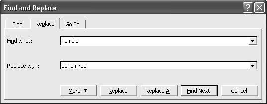 CTRL+X Tasta Acţiunea Decuparea textului selectat şi inserarea în Clipboard Dacă se doreşte ştergerea unui text mai lung printr-o singură operaţie, textul respectiv trebuie selectat, după care se