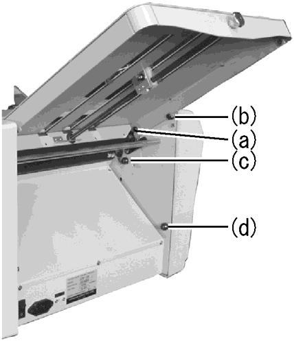 (5) Preparation Install Table 1 and 2: Insert Table 1 on the studs indicated by (a) and (b) as shown in picture.