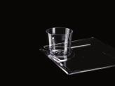 Plastic Trays White ink available Heavyweight plastic Slot allows for Stemware Recessed well accepts tumbler Elegant disposable alternative to fine china ITEM # DESCRIPTION 50 100 250 500 1,000 2,500