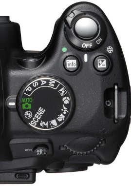 Using the Nikon D5000 Taking the Photo Press the shutter release button to take