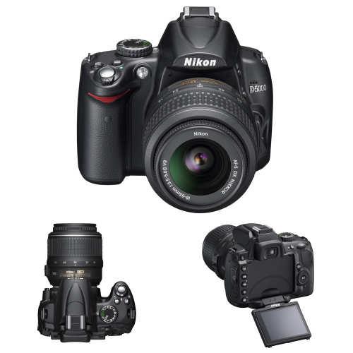 Using the Nikon D5000 On /off switch
